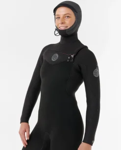 Flashbomb 5/4 BG hooded Chest Zip Fullsuit Wetsuit