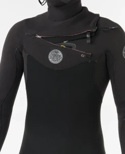 Flashbomb 6/4 Chest Zip With Hood Fullsuit Wetsuit