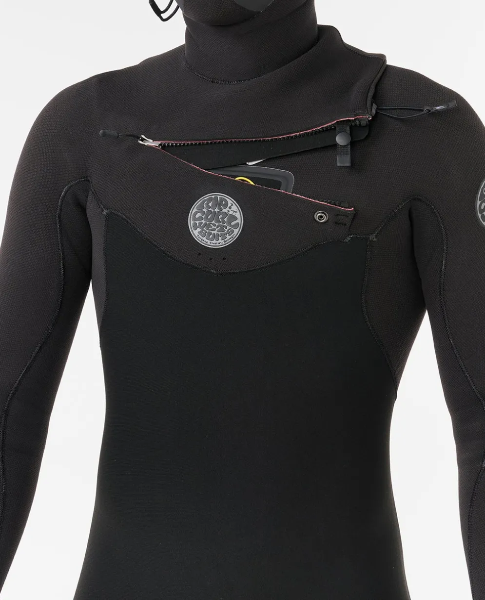 Flashbomb 6/4 Chest Zip With Hood Fullsuit Wetsuit