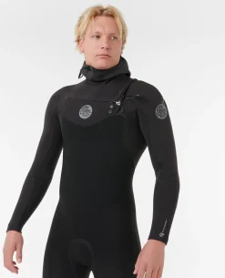 Flashbomb 6/4 Chest Zip With Hood Fullsuit Wetsuit