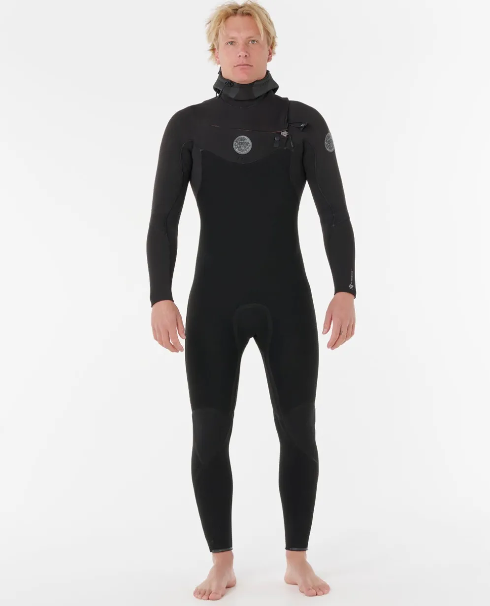 Flashbomb 6/4 Chest Zip With Hood Fullsuit Wetsuit