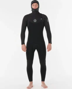 Flashbomb 5/4 Chest Zip With Hood Fullsuit Wetsuit