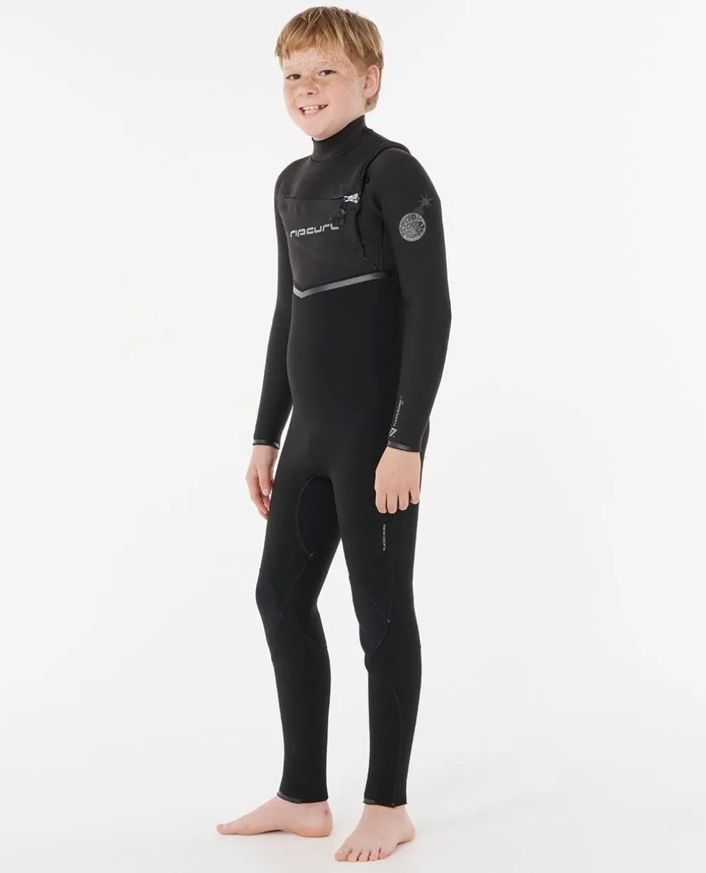 Flashbomb Pro 3/2 GB Chest Zip Fullsuit Wetsuit - Kids