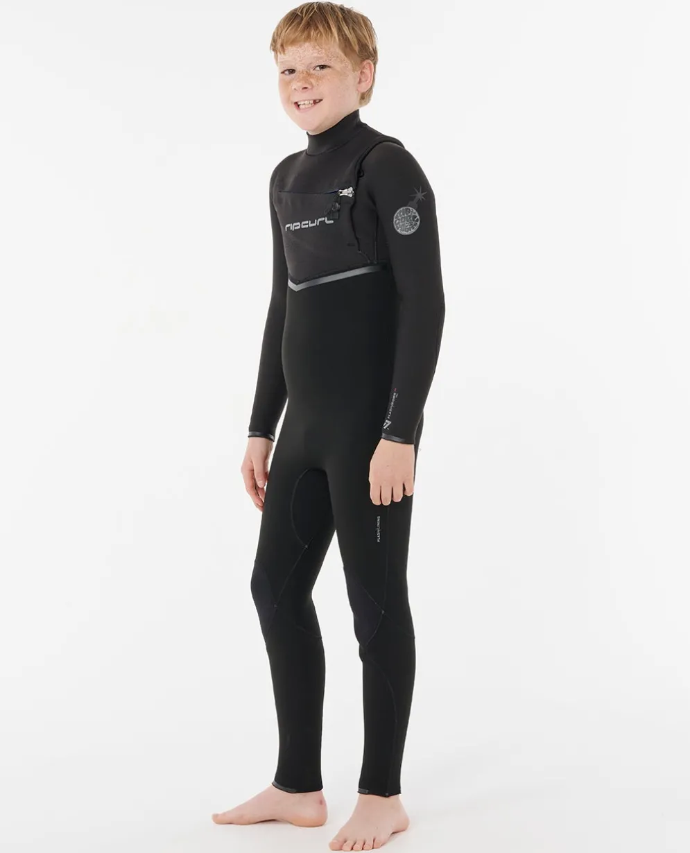 Flashbomb Pro 4/3 GB Chest Zip Fullsuit Wetsuit - Kids