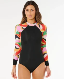 G-Bomb Farm Rio Tropical Long Sleeve Back Zip Springsuit