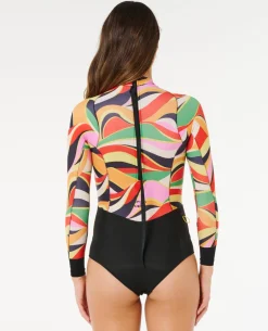 G-Bomb Farm Rio Tropical Long Sleeve Back Zip Springsuit