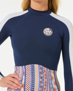 G-Bomb 1.5mm Long Sleeve Back Zip Good Coverage Springsuit