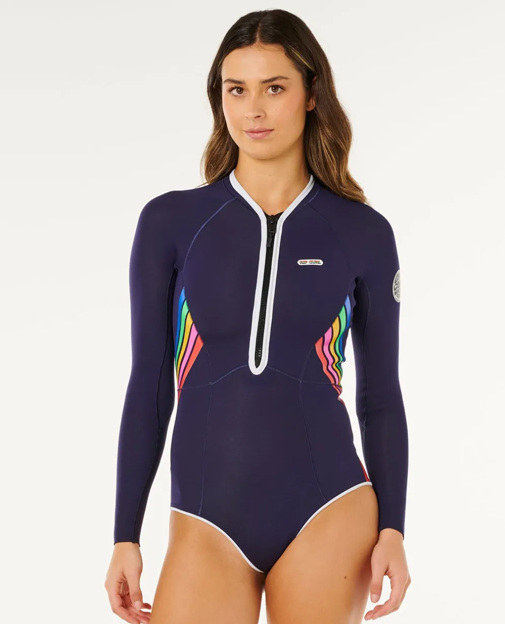 G-Bomb 1.5mm Long Sleeve Front Zip Full Coverage Springsuit