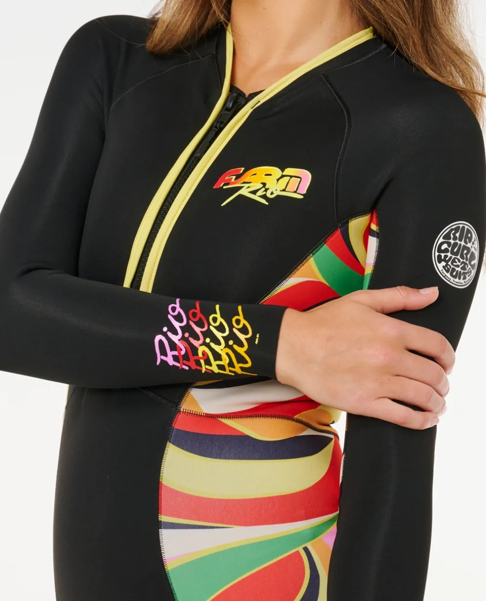 G-Bomb 1.5mm Long SLeeve Front Zip Full Springsuit