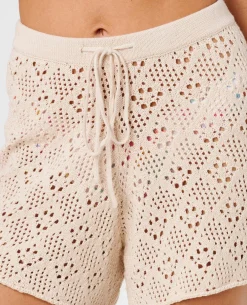 Half Moon Bay Crochet Shorts