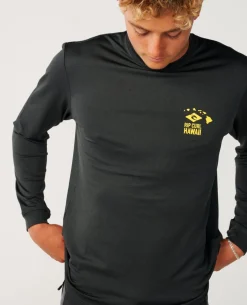 Hawaii Destination UPF Long Sleeve Rash Guard