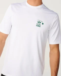 Hawaii Destination UPF Short Sleeve Rash Guard