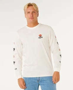 Hawaii Tapa Hex Long Sleeve Tee