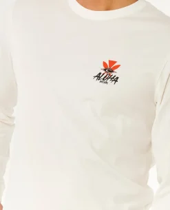 Hawaii Tapa Hex Long Sleeve Tee