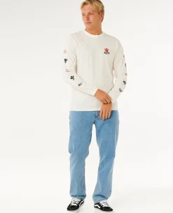 Hawaii Tapa Hex Long Sleeve Tee