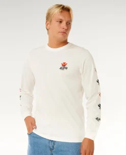 Hawaii Tapa Hex Long Sleeve Tee