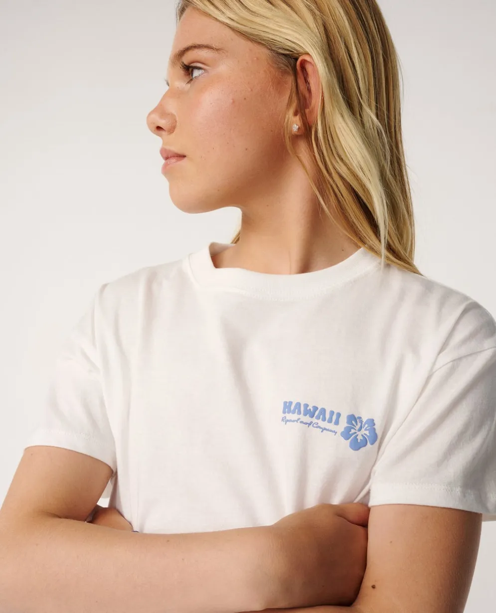 Hibiscus Heat Desto Tee - Kids