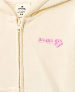 Hibiscus Heat Hawaii Zip Through - Kids