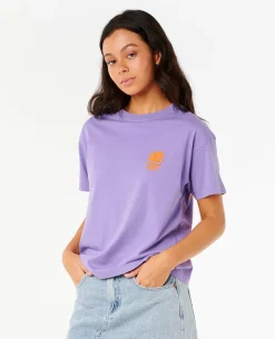 Hibiscus Relaxed Tee