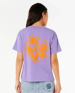 Hibiscus Relaxed Tee