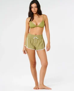 High Waist 3" Retro Volley Boardshort