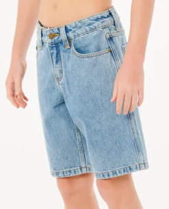 Hyped Up 20" Denim Walkshort - Kids