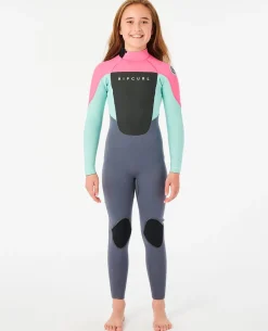 Junior Omega 4/3 Back Zip Wetsuit