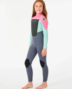 Junior Omega 4/3 Back Zip Wetsuit