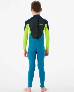 Junior Omega 4/3 Back Zip Wetsuit