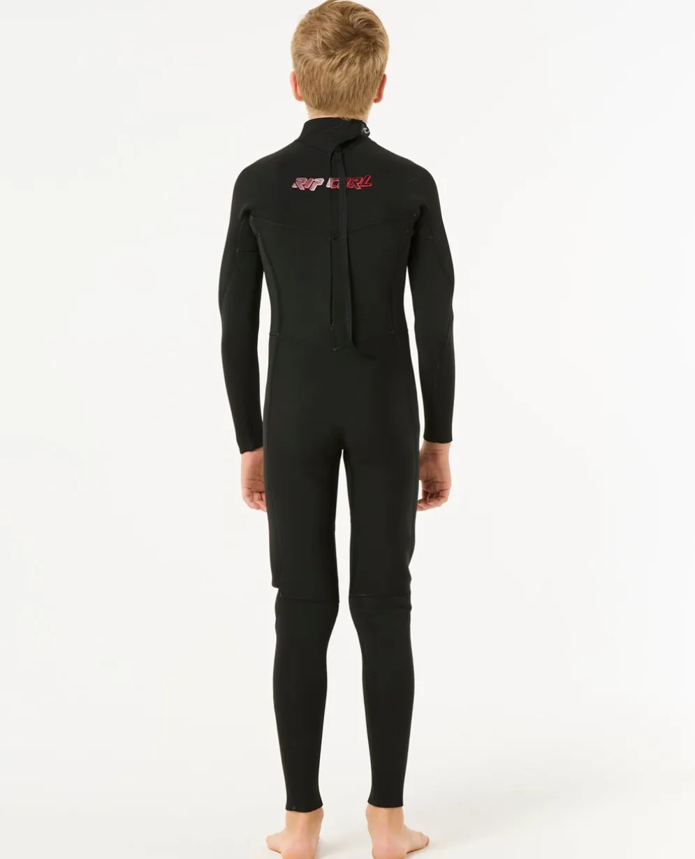 Kids Dawn Patrol 4/3 Back Zip Steamer