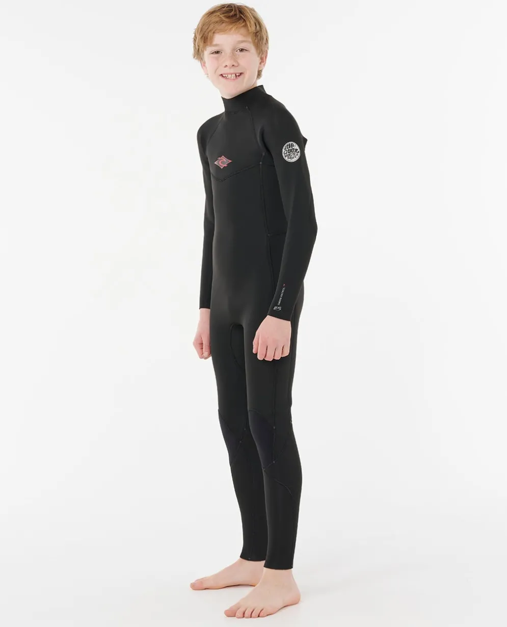 Kids Dawn Patrol 4/3 Back Zip Steamer