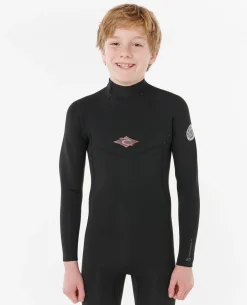 Kids Dawn Patrol 4/3 Back Zip Steamer