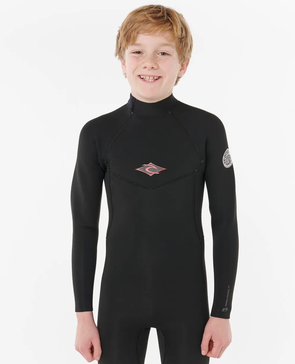 Kids Dawn Patrol 4/3 Back Zip Steamer