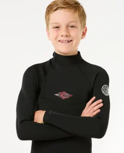 Kids Dawn Patrol 4/3 Back Zip Steamer