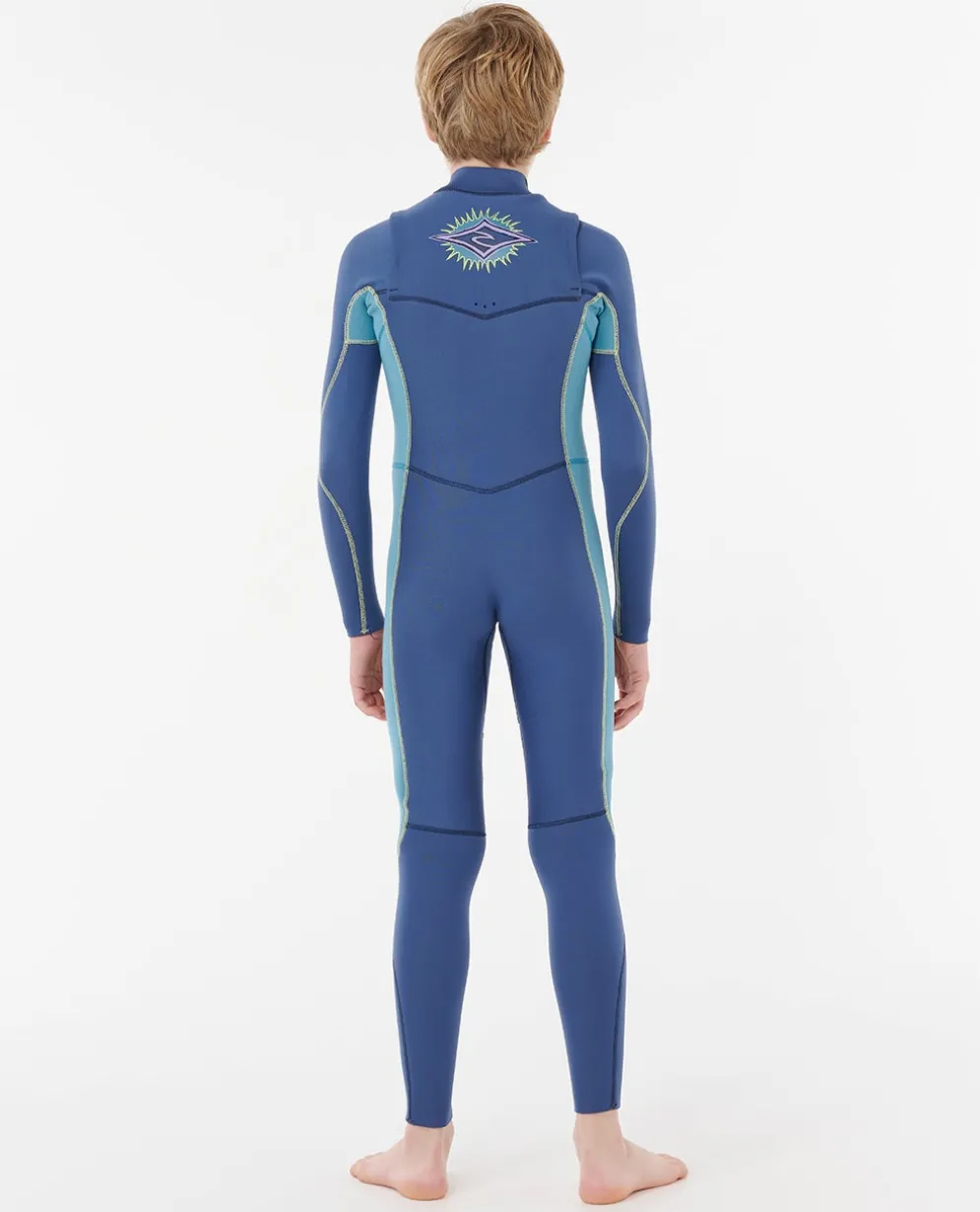Kids Dawn Patrol 3/2 Chest Zip Steamer