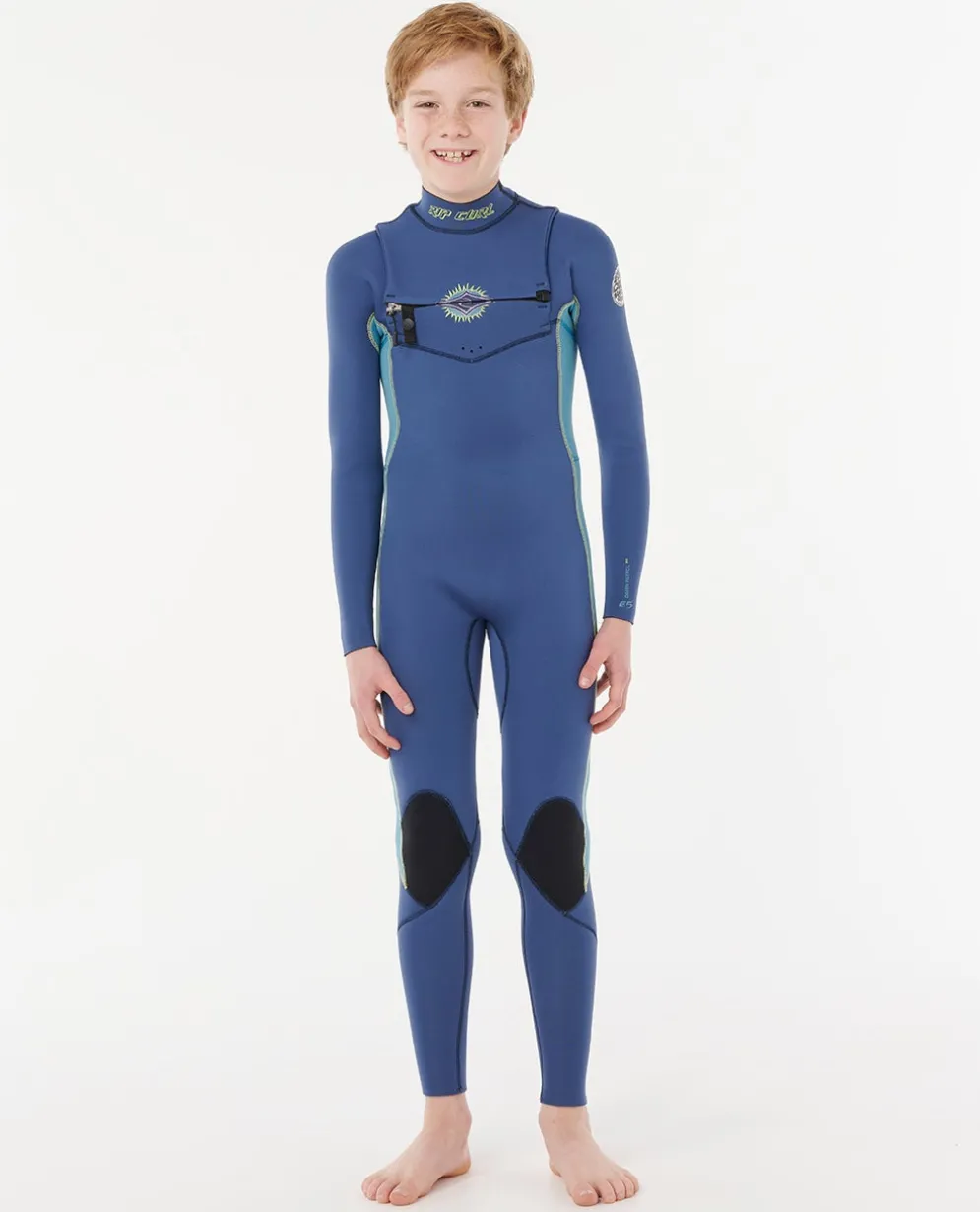 Kids Dawn Patrol 3/2 Chest Zip Steamer