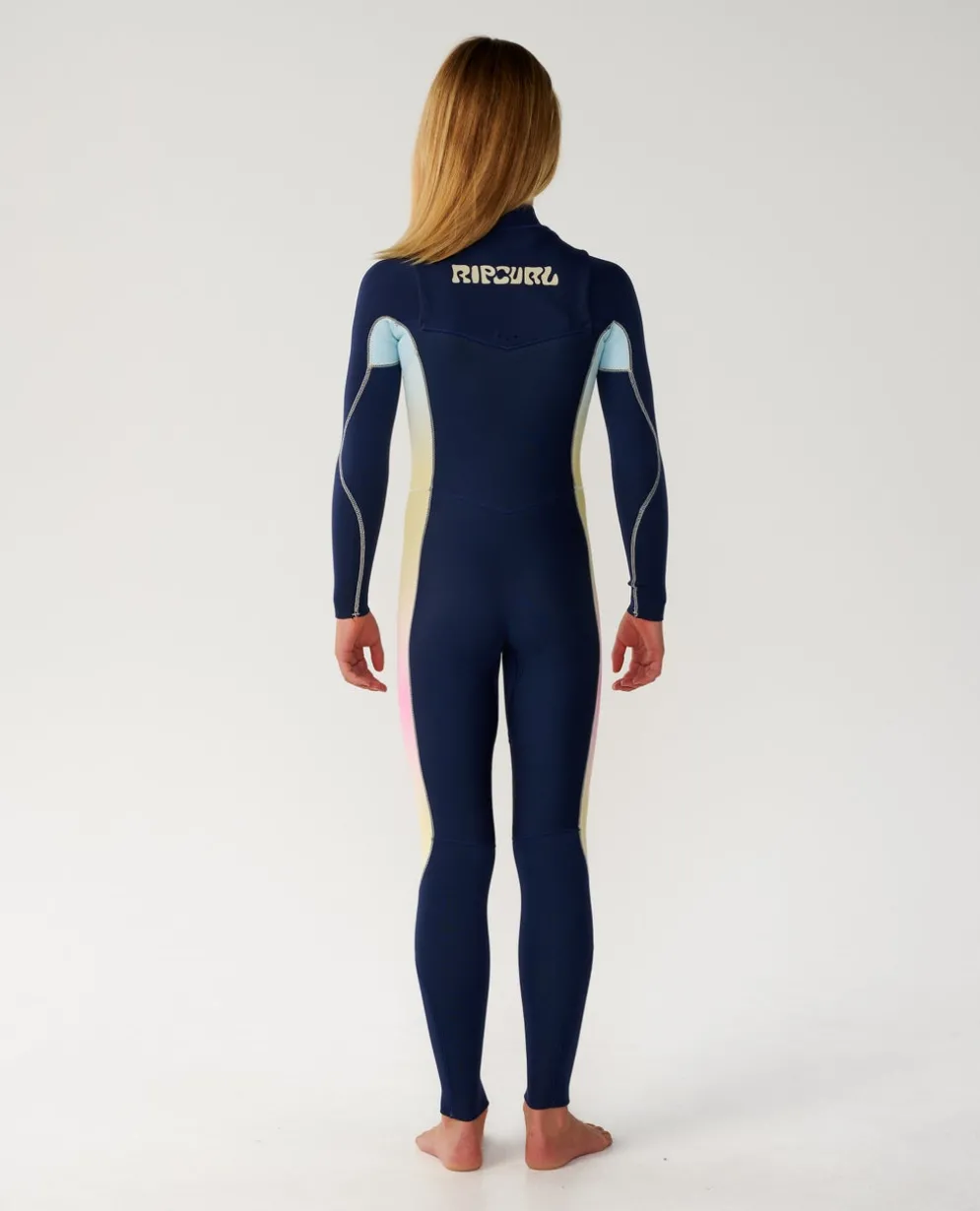 Kids Dawn Patrol 3/2 Chest Zip Steamer