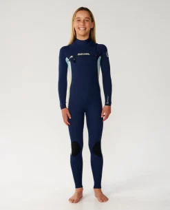 Kids Dawn Patrol 3/2 Chest Zip Steamer