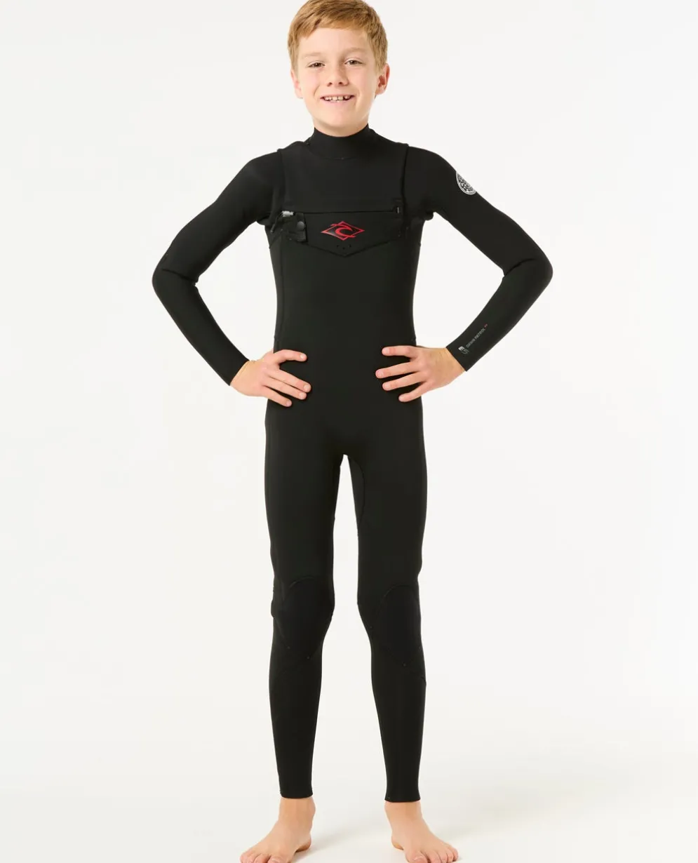 Kids Dawn Patrol 3/2 Chest Zip Steamer