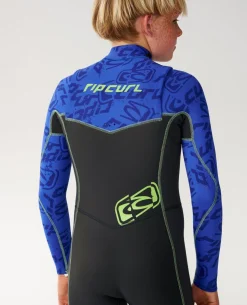 Kids Dawn Patrol 3/2 Chest Zip Steamer