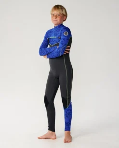 Kids Dawn Patrol 3/2 Chest Zip Steamer