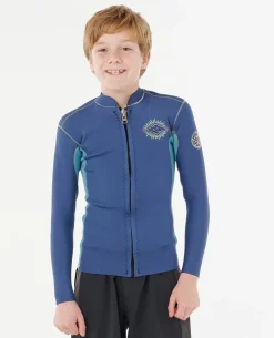 Kids Dawn Patrol Front Zip Surf Jacket