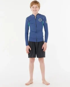 Kids Dawn Patrol Front Zip Surf Jacket
