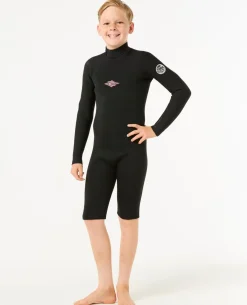 Kids Dawn Patrol Long Sleeve 2mm Back Zip Spring Suit Wetsuit