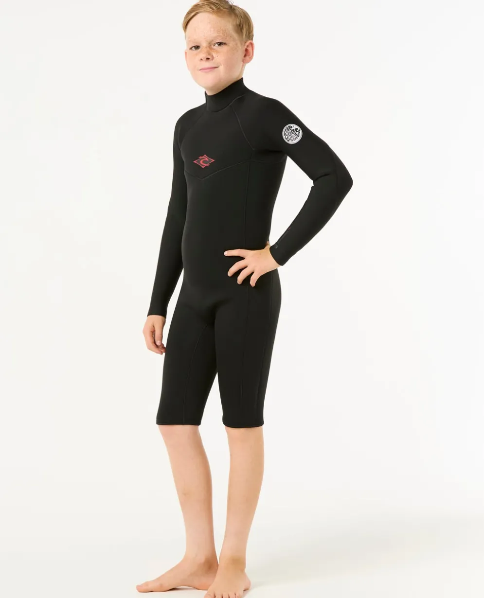 Kids Dawn Patrol Long Sleeve 2mm Back Zip Spring Suit Wetsuit