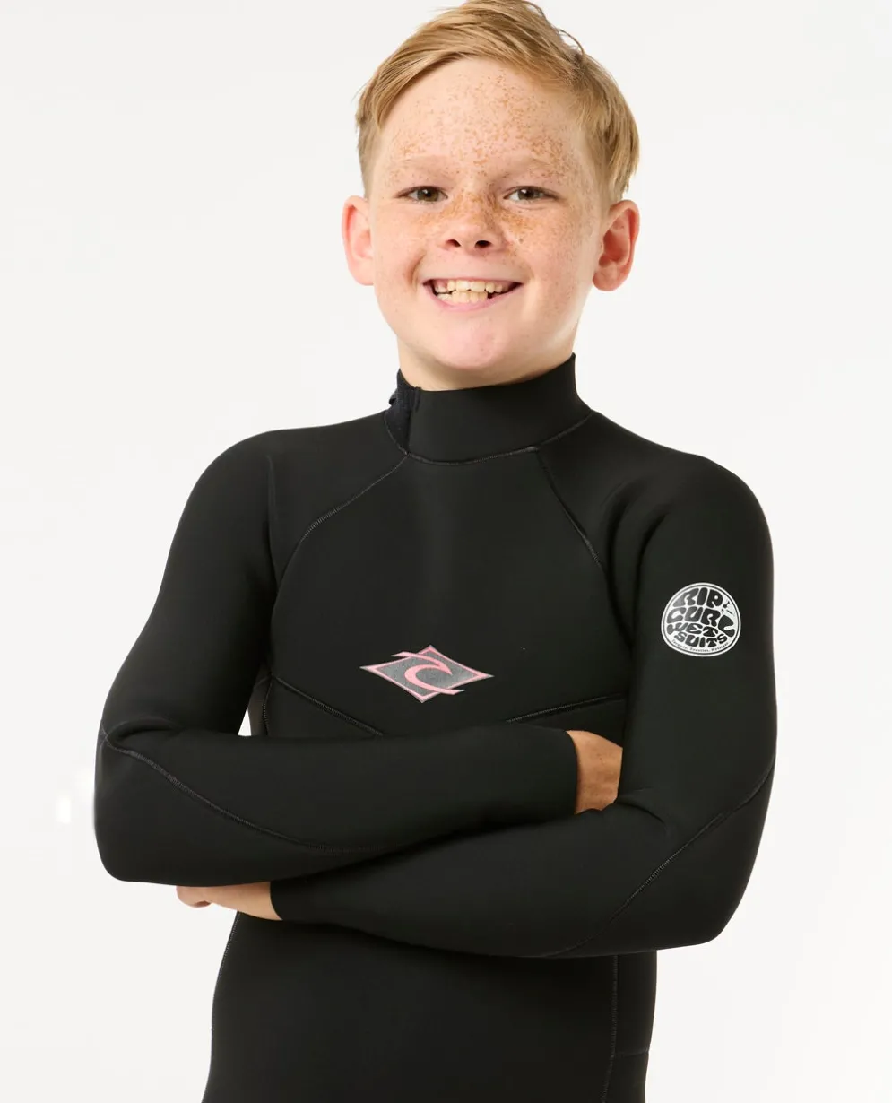 Kids Dawn Patrol Long Sleeve 2mm Back Zip Spring Suit Wetsuit