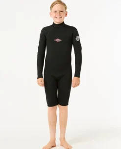 Kids Dawn Patrol Long Sleeve 2mm Back Zip Spring Suit Wetsuit
