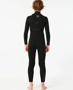 Kids Flashbomb 4/3 Chest Zip Wetsuit
