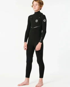 Kids Flashbomb 3/2 Chest Zip Wetsuit
