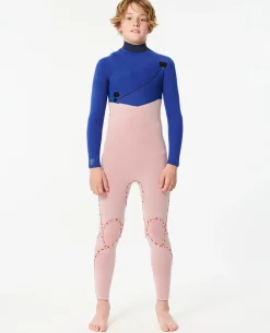 Kids Flashbomb 3/2 Chest Zip Wetsuit